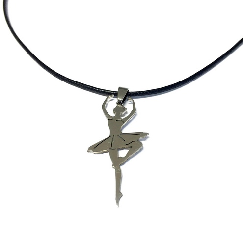 Stainless steel Necklace Dancer “ Passi di danza” passe�