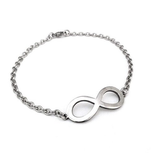 Stainless Steel Bracelet Infinity Symbol