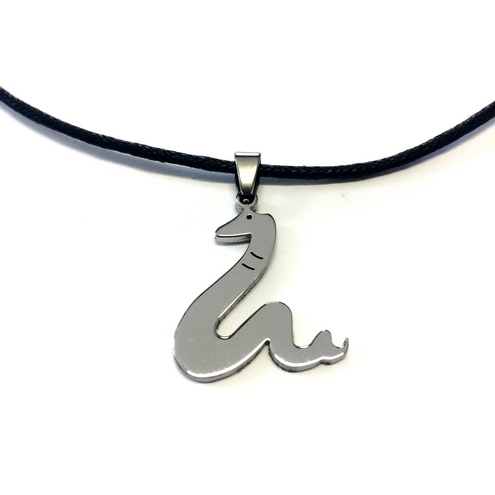 Stainless Steel Snake Necklace Pendant