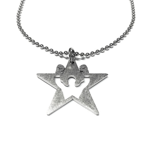 Stainless Steel Star Boxe-Kickboxing necklace