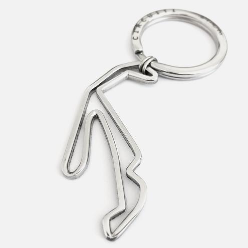 Stainless Steel Keyring Misano size 50mm