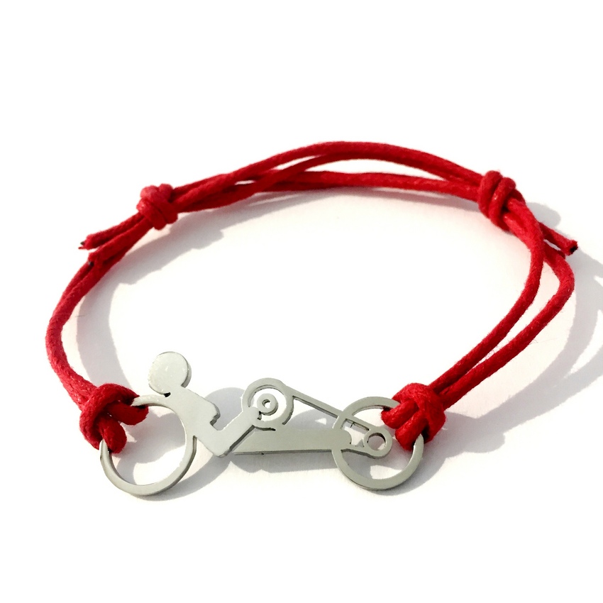 Stainless Steel Handbike Bracelet  