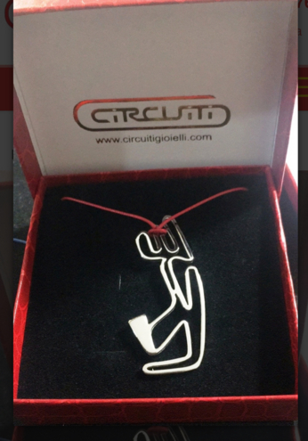 Stainless Steel Mantova Circuit necklace