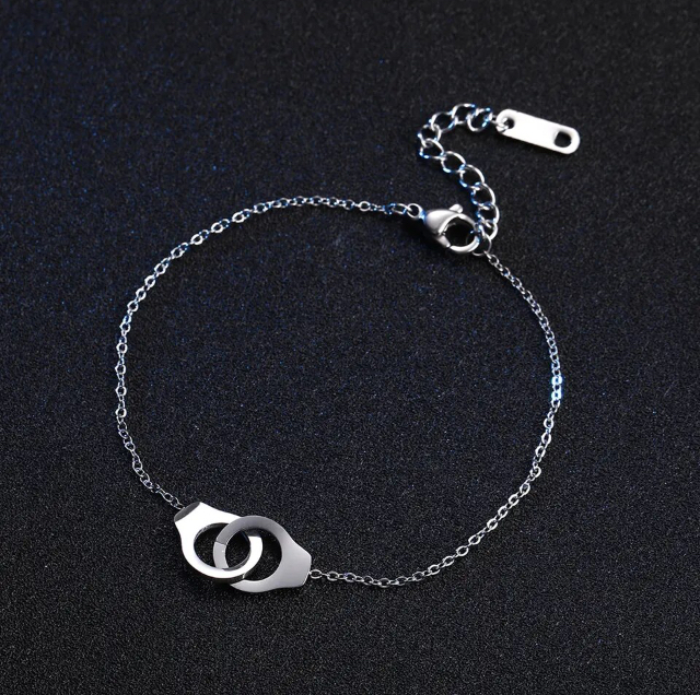 Stainless Steel handcuff bracelet  