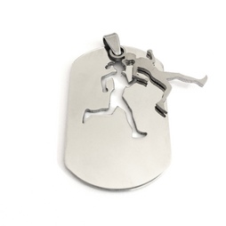 Stainless Steel Runner Girl Necklace with balls chain 