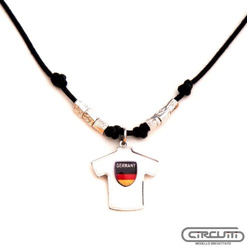 Germany Jersey Pendant in Silver 925