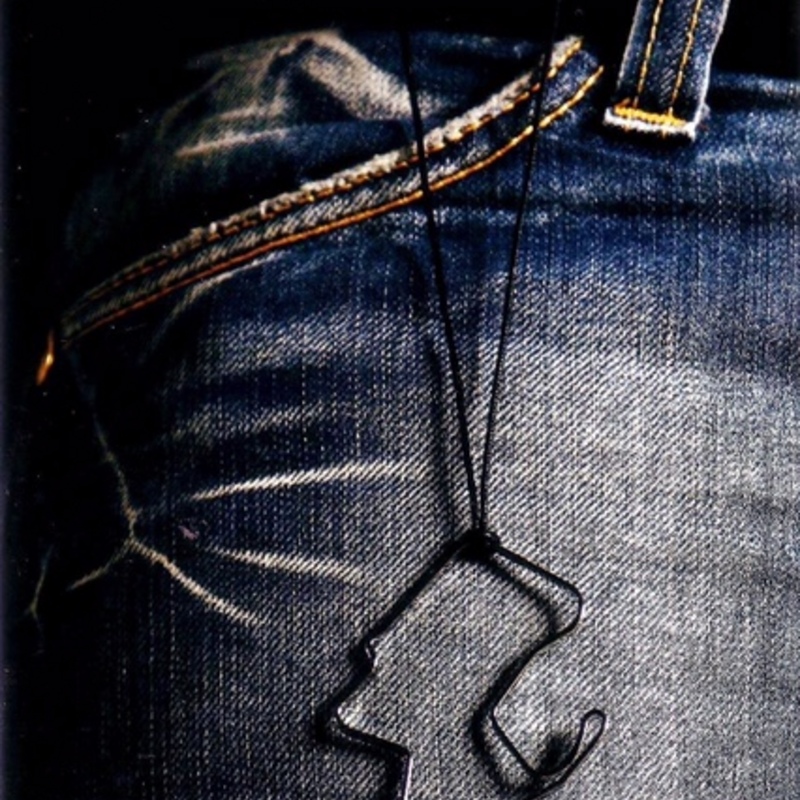 Ciondolo circuito di LAGUNA SECA in acciaio misura cm.3