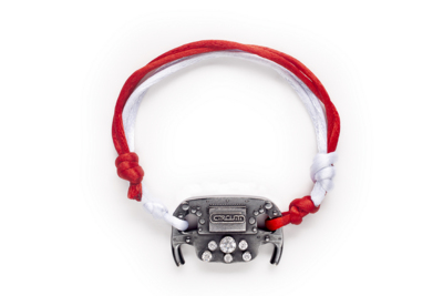 Bracciale Volante F1 Montecarlo Deluxe in oro bianco 750 black rhodium e diamanti 