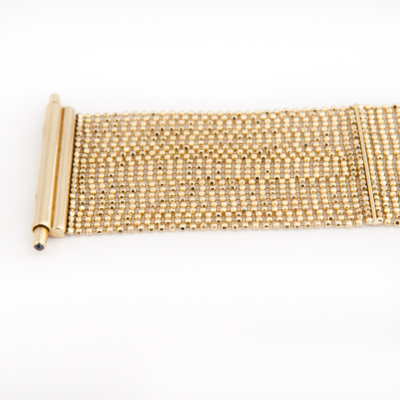 Bracciale multifili di palline in oro 750 grammi 41,9 
