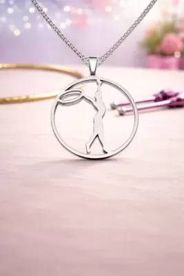 Anhänger für Rhythmische Sportgymnastik mit Stahlbügel 