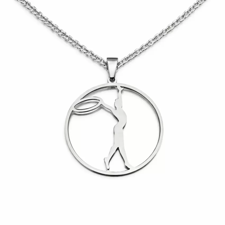 Anhänger für Rhythmische Sportgymnastik mit Stahlbügel  