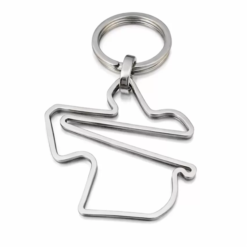 Porte-clés avec circuit Sepang en acier  