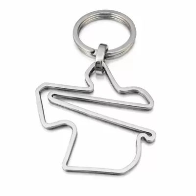 Porte-clés avec circuit Sepang en acier 