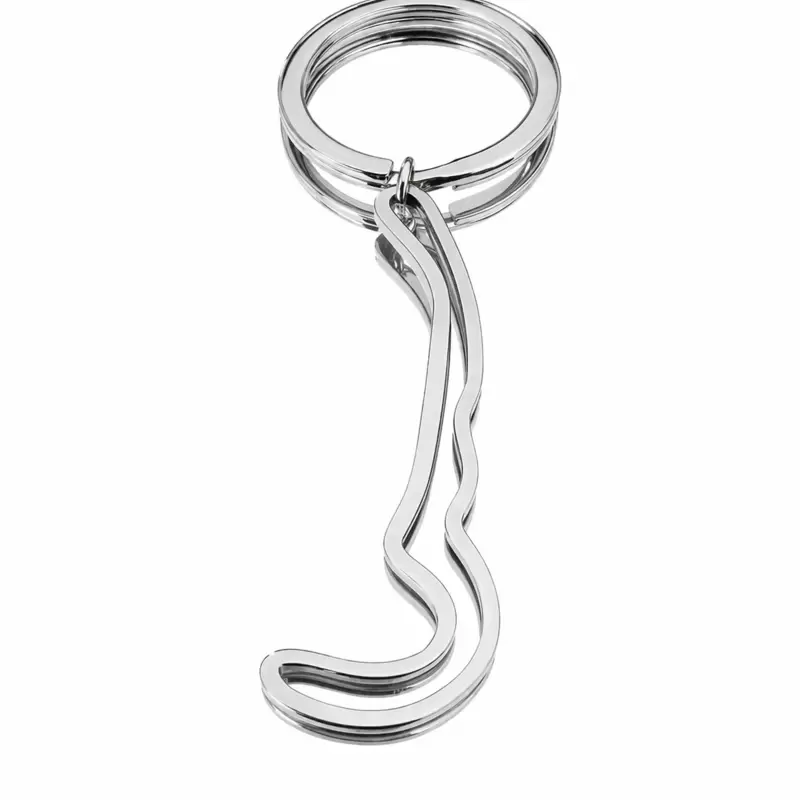 Portachiavi circuito di Rijeka in acciaio