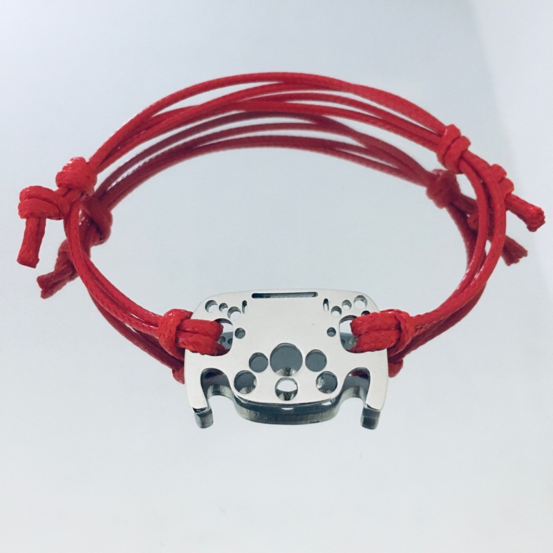 Bracciale Volante Formula 1 in acciaio con display personalizzabile