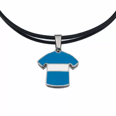 Ciclismo gioielli da collezione: Ciondolo maglia “Campionissimo” in acciaio e smalti 