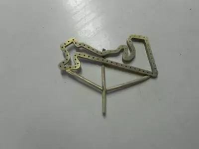 Halskette aus 925er Silber und Zirkonia für den Moskauer Kreislauf 