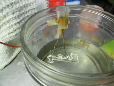 Halskette aus 925er Silber und Zirkonia für den Moskauer Kreislauf 