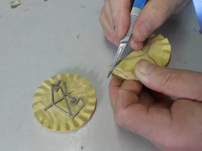 Halskette aus 925er Silber und Zirkonia für den Moskauer Kreislauf 