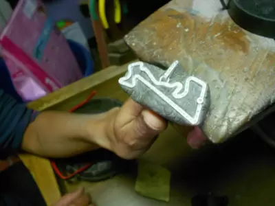 Halskette aus 925er Silber und Zirkonia für den Moskauer Kreislauf 