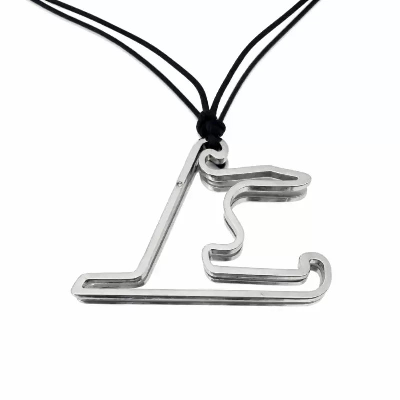 Shanghai Schaltung Anh&auml;nger aus Stahl mit Diamant