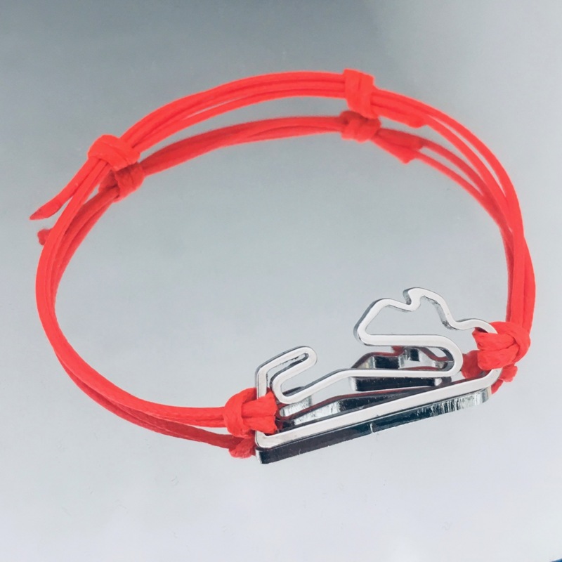 Estoril circuit bracelet in stainless steel