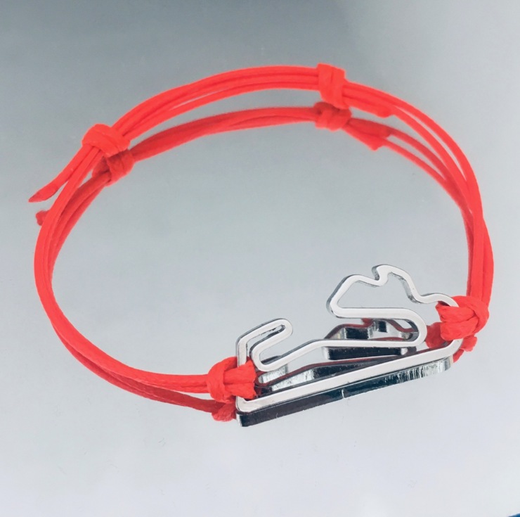 Estoril circuit bracelet in stainless steel