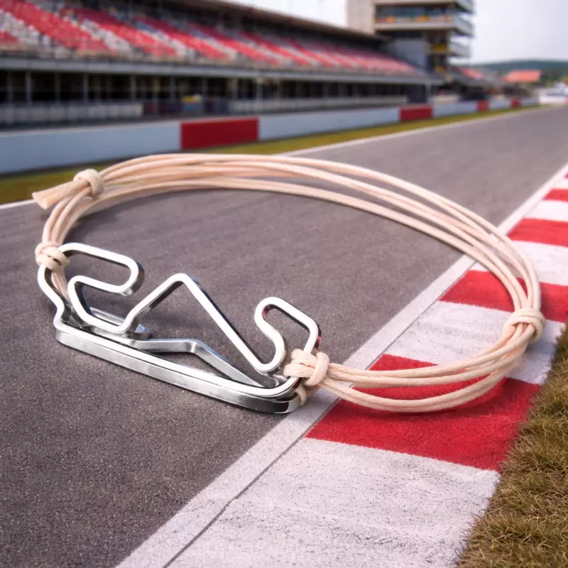 Pulseira de a&ccedil;o do Circuito da Catalunha