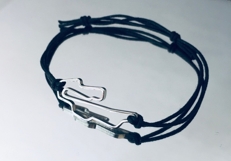 Bracelet circuit Mugello en acier