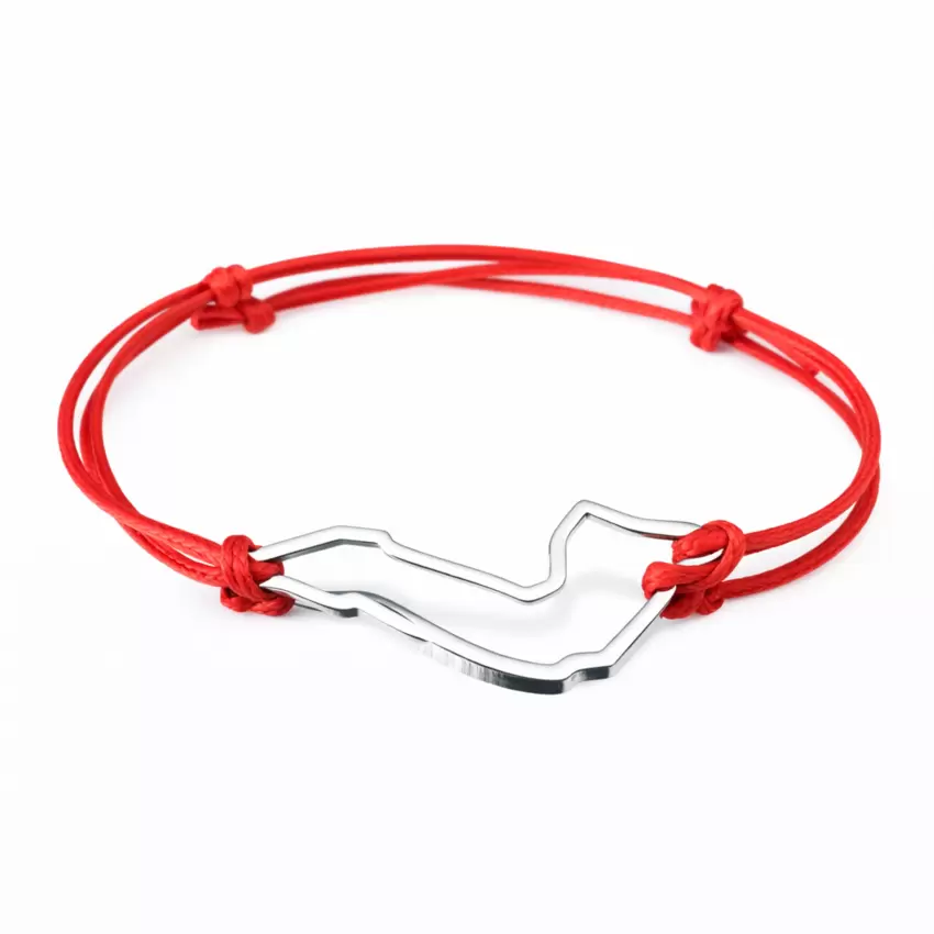 Brazalete de circuito Imola en acero inoxidable  