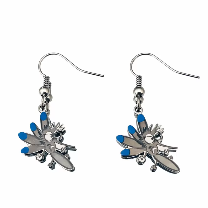 Brincos mosquitos em aço AGIL IGOR volley  