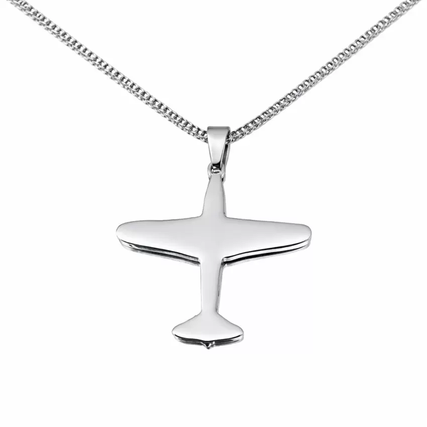 Halskette mit anpassbarem Stahlhobel  