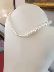 Girocollo filo di perle coltivate in acqua dolce 