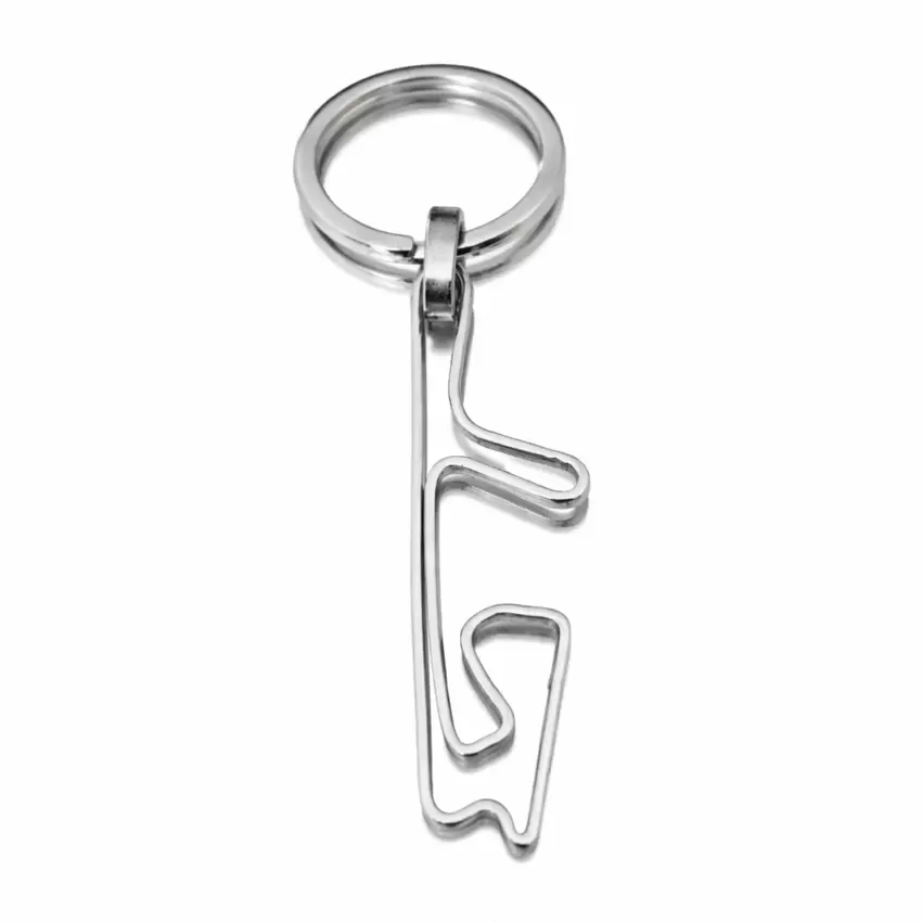 Schlüsselanhänger mit Cremona-Schaltung aus Stahl  