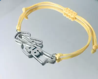Mugello circuit bracelet with 46 stainless steel 