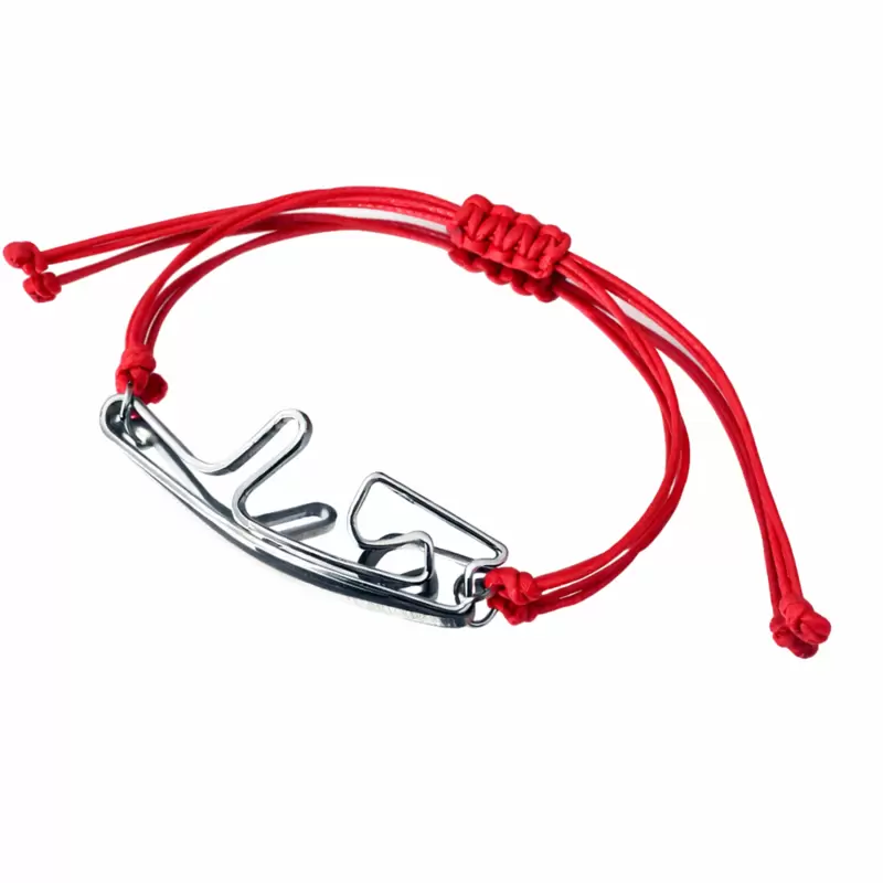 Stahl Cremona Schaltung Silhouette Armband