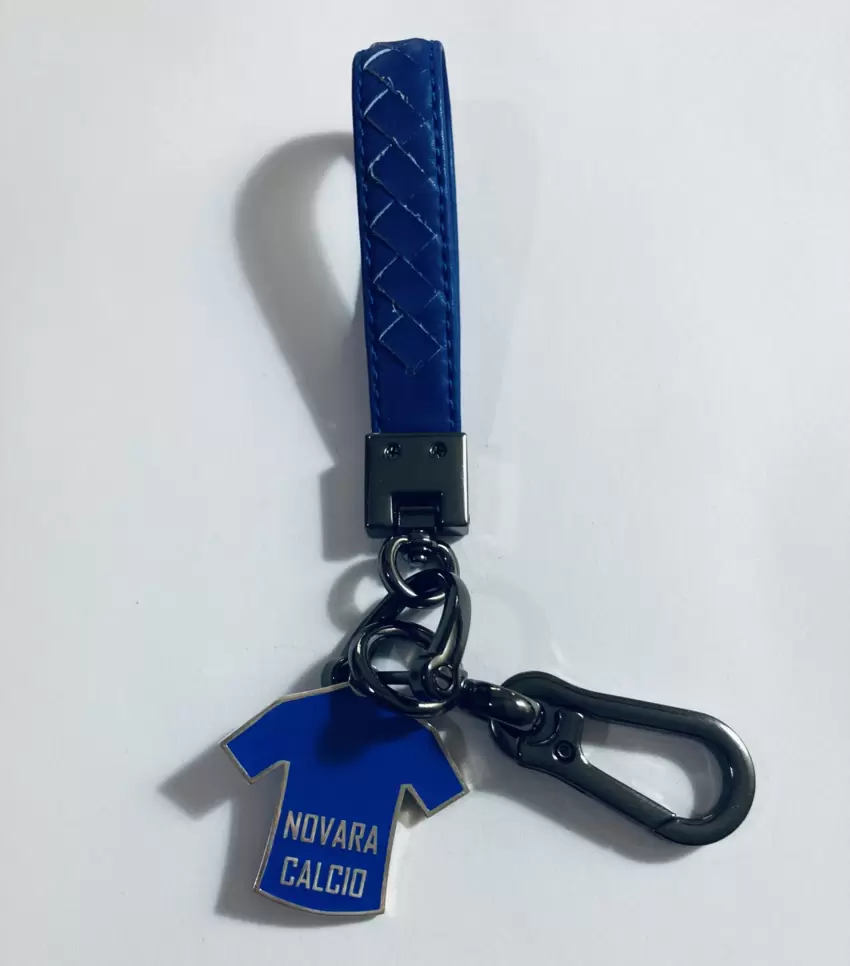 Portachiavi Maglia Novara Calcio in argento massiccio 925  
