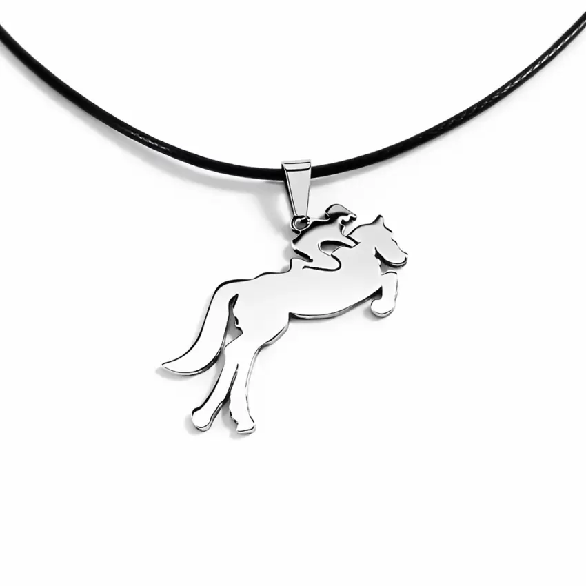 Individuell gestaltbarer Pferdejockey-Anhänger aus Stahl  