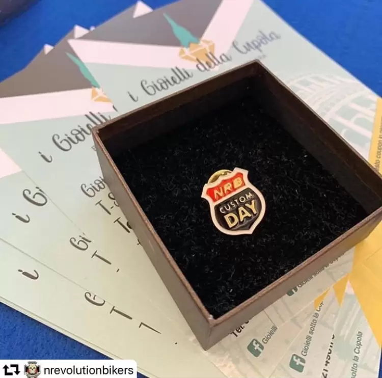NRB Novara Revolution Bikers pin  