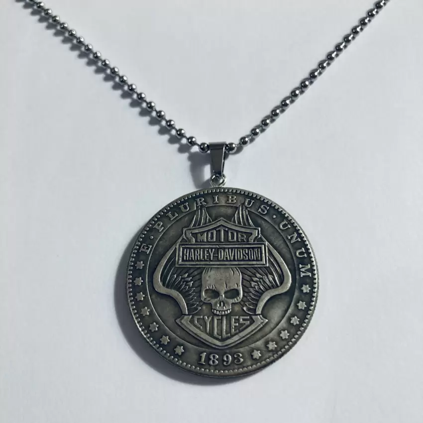 Harley Davidson metal medal  