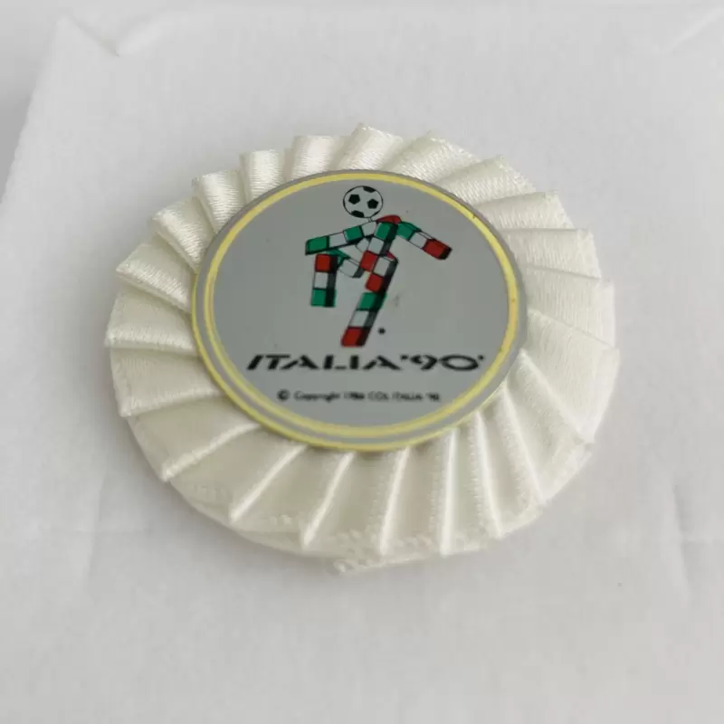Spilla coccarda mascotte CIAO ITALIA 90