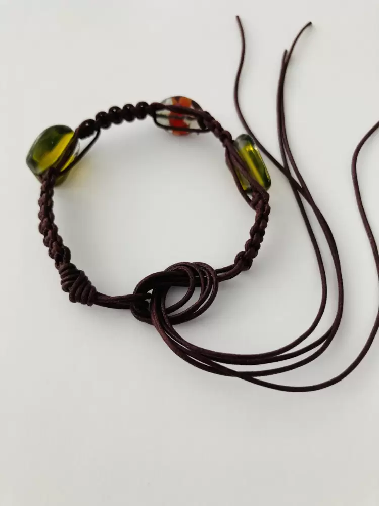 Braccialetto tre murrine  