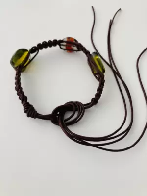 Braccialetto tre murrine 