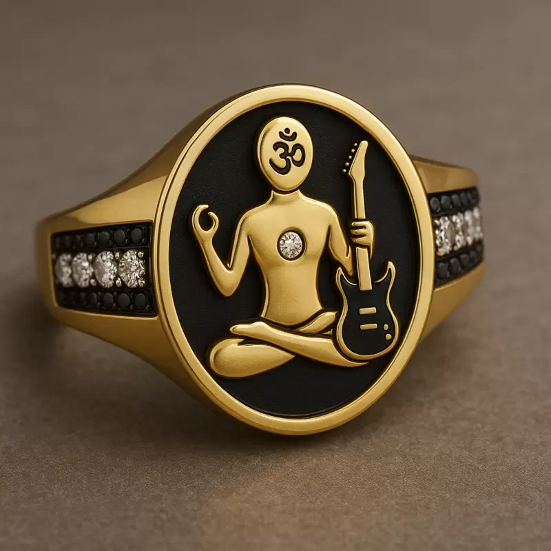 Anello Yoga’n’Rock by Gianfranco Quartaroli 