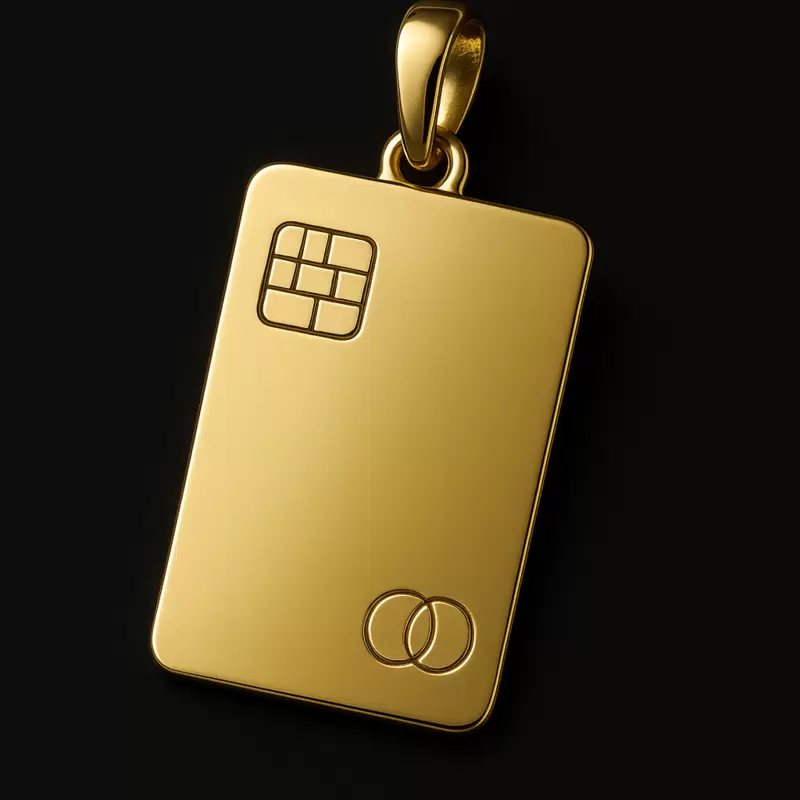 ICON Card personalizzabile in oro giallo 750 by Gianfranco Quartaroli