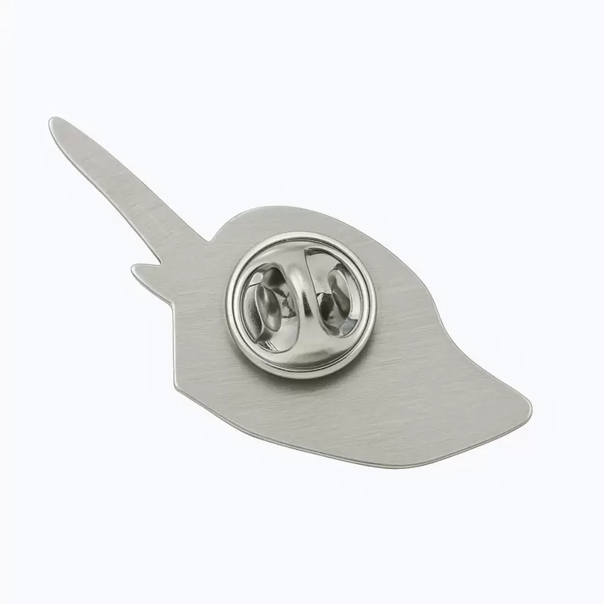 Customizable Stainless Steel Alpine Hat Jacket Pin  