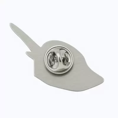 Customizable Stainless Steel Alpine Hat Jacket Pin 