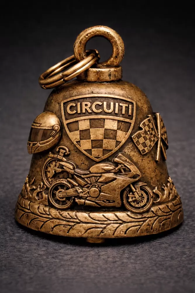 Guardian Bell Racing campanella CIRCUITI in bronzo  