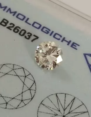 Certified diamond ct.1.24 J color 