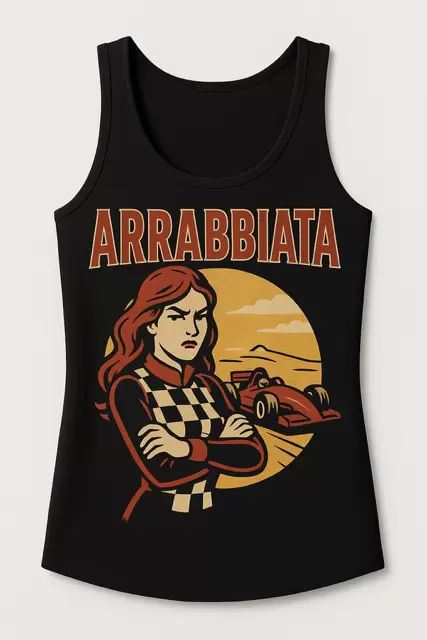 Canotta CIRCUITI curva Arrabbiata  